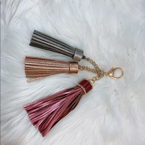 3 in 1 Tassel Bag Charm